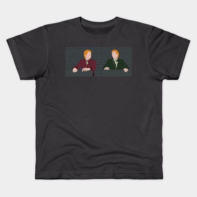 The Weasley Twins Kids T-Shirt by DaniVan